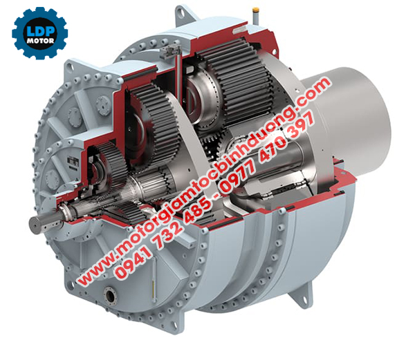 Cung cấp hộp giảm tốc bánh răng hành tinh chính hãng giá tốt