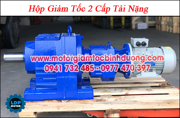 Tìm hiểu về hộp giảm tốc 2 cấp các loại phổ biến nhất