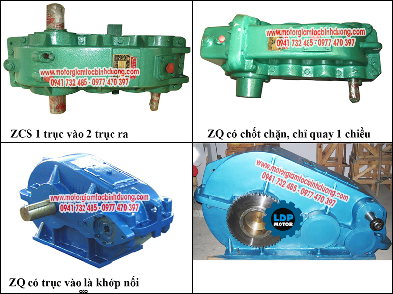 Tìm hiểu về hộp số giảm tốc ZQ 500