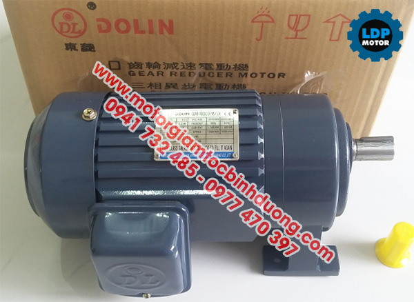 Motor giảm tốc Dolin và những ứng dụng trong sản xuất công nghiệp