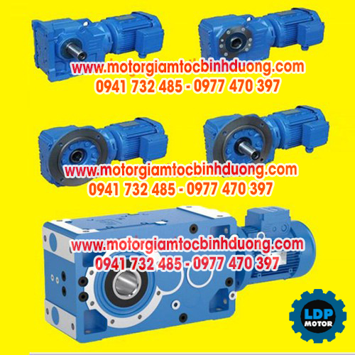 Nhà cung cấp motor giảm tốc K trục vuông góc uy tín