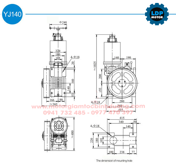 dac-tinh-ky-thuat-motor-thang-may-mitsubishi-yj140