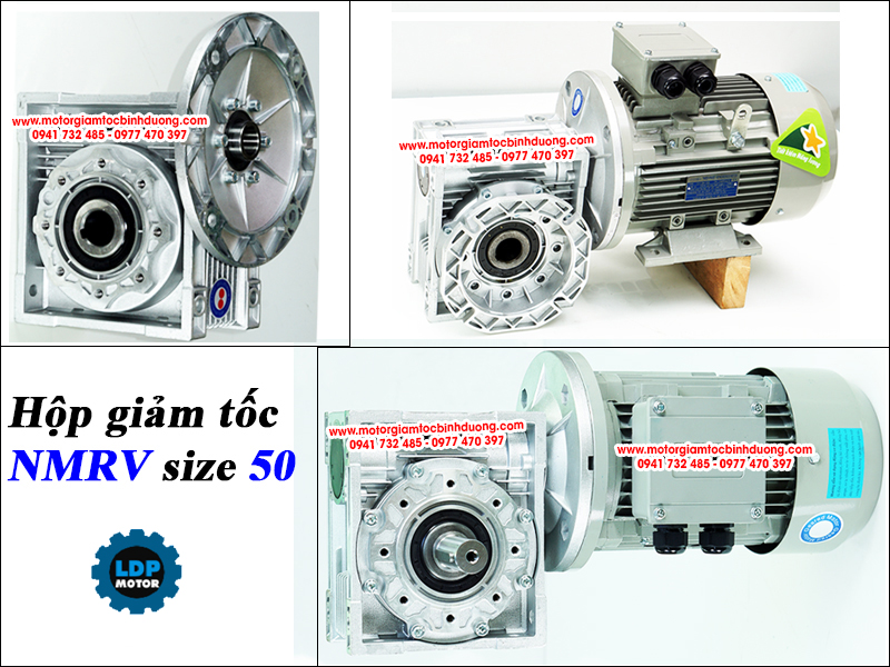 Hộp giảm tốc cốt âm NMRV size 50 chính hãng giá tốt