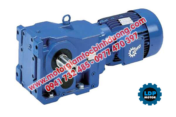 Motor giảm tốc Nord bánh răng trục vuông góc